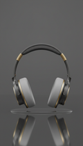 Over-Ear Headphones with Anodized Aluminum